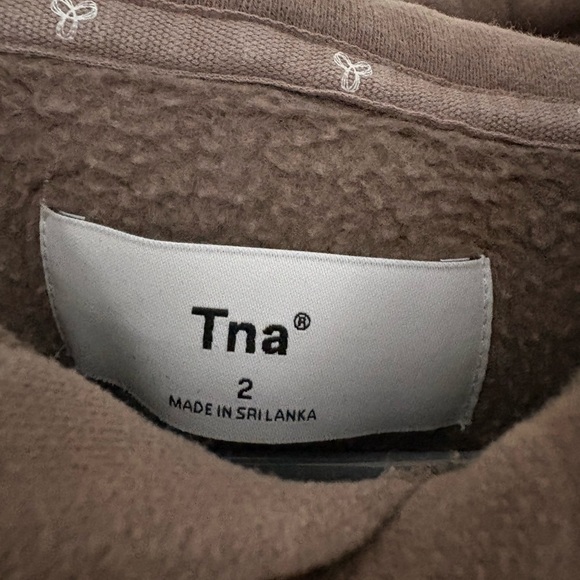 Aritzia TNA Taupe Boyfriend Hoodie - Picture 6 of 7